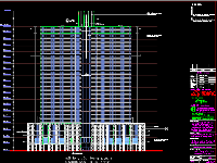 File CAD Bản vẽ thiết kế tòa nhà Petrovietnam Tower - Trung tâm thương mại dầu khí Hà Nội 19 tầng